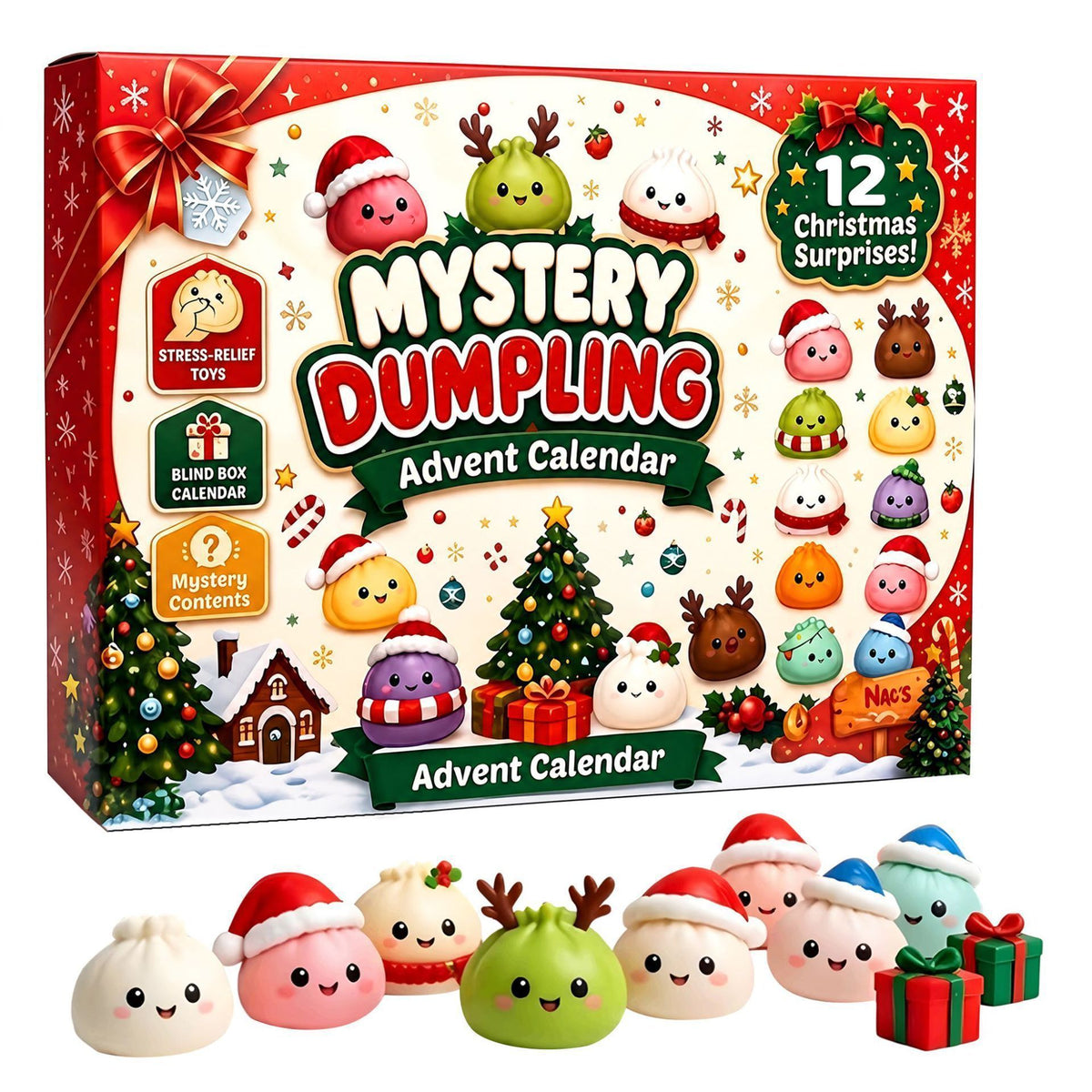Christmas Squishy Advent Calendar